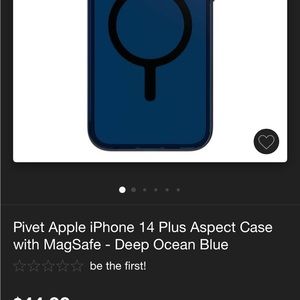 New Pivet Asepct+ Deep Ocean Blue for iPhone 14 Plus